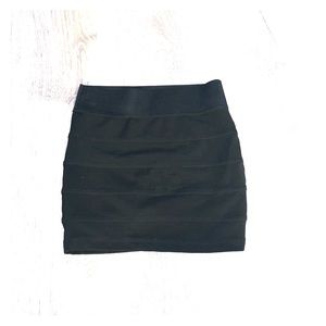 Women’s Charlotte Russe Black Mini Skirt